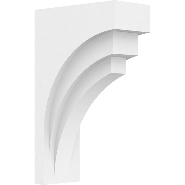 Ekena Millwork Standard Rockford Architectural Grade PVC Corbel, 3 1/2"W x 7"D x 11 5/8"H CORP04X07X12ROC - main